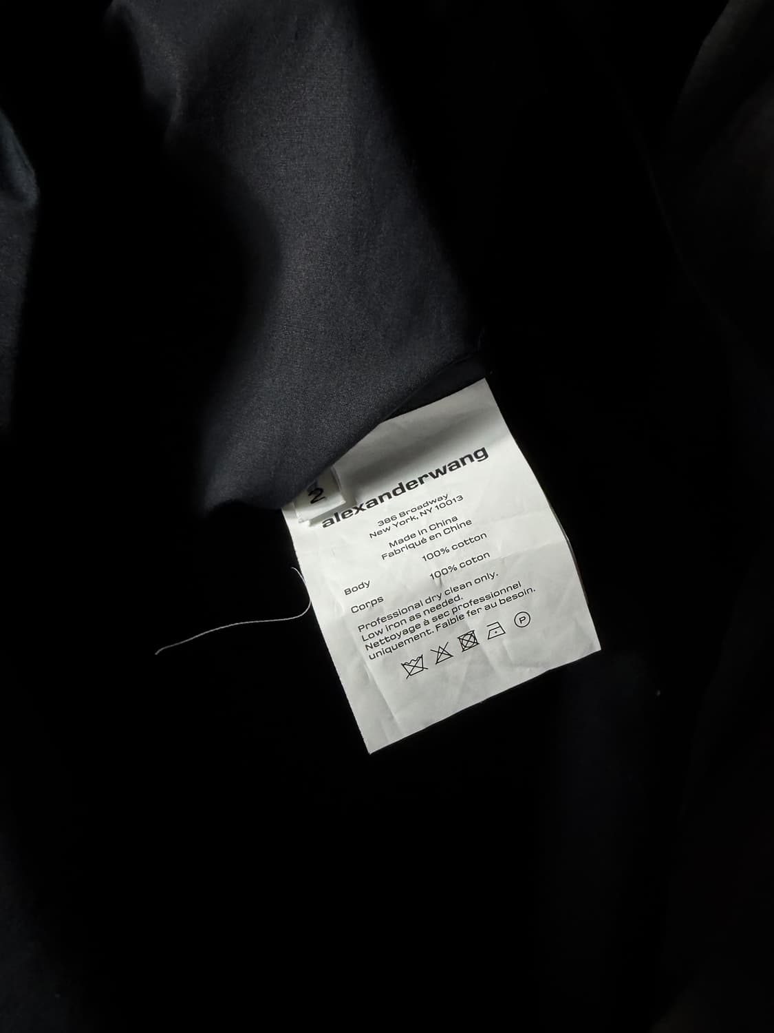 알렉산더왕 셔츠카라 오프숄더 원피스 상품이미지7