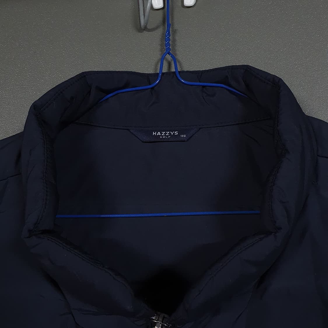 100 (L)헤지스 골프 신형 22FW 경량 다운 패딩 점퍼 자켓 네이비 상품이미지4