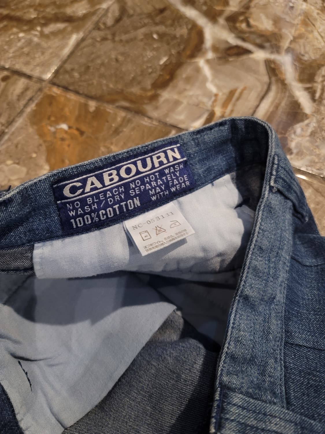 나이젤카본 트라우저 와이드 데님팬츠  상품이미지3