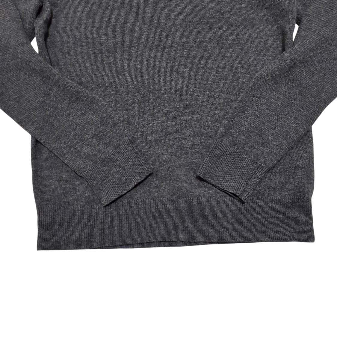타미힐피거 다크 그레이 반집업 니트 맨투맨 상품이미지4