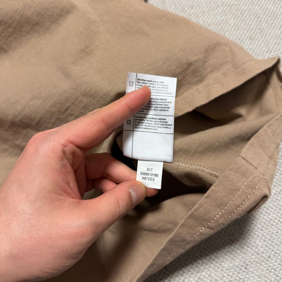 칼하트 오리지널 핏 포켓 반팔 티셔츠 상품이미지4