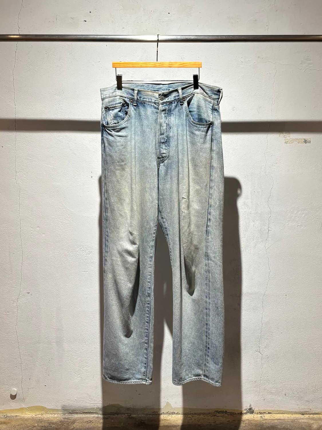 COMOLI Bleach Denim (22AW) 상품이미지1