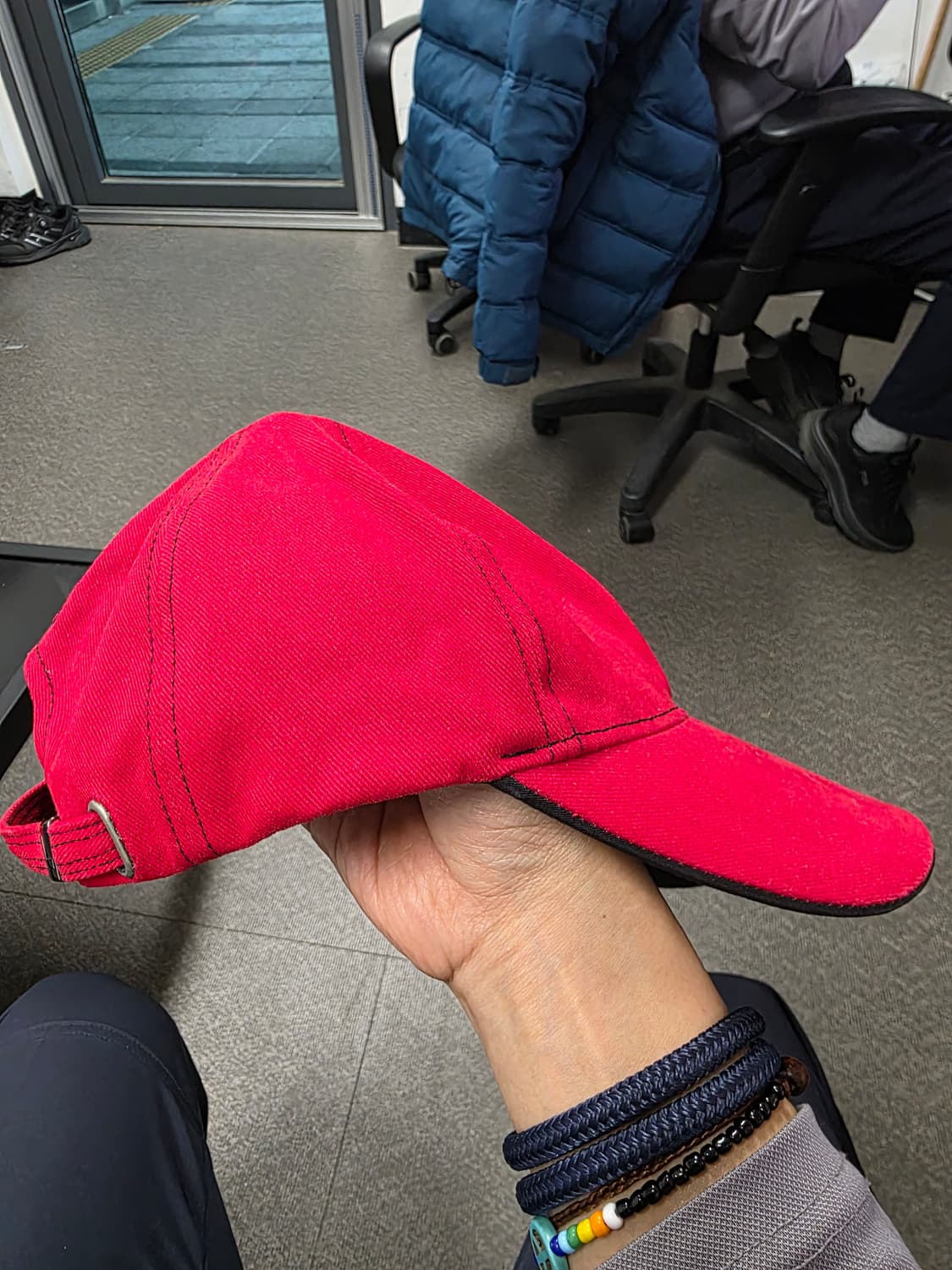 후부 Y2K 빈티지 볼캡 모자 상품이미지5