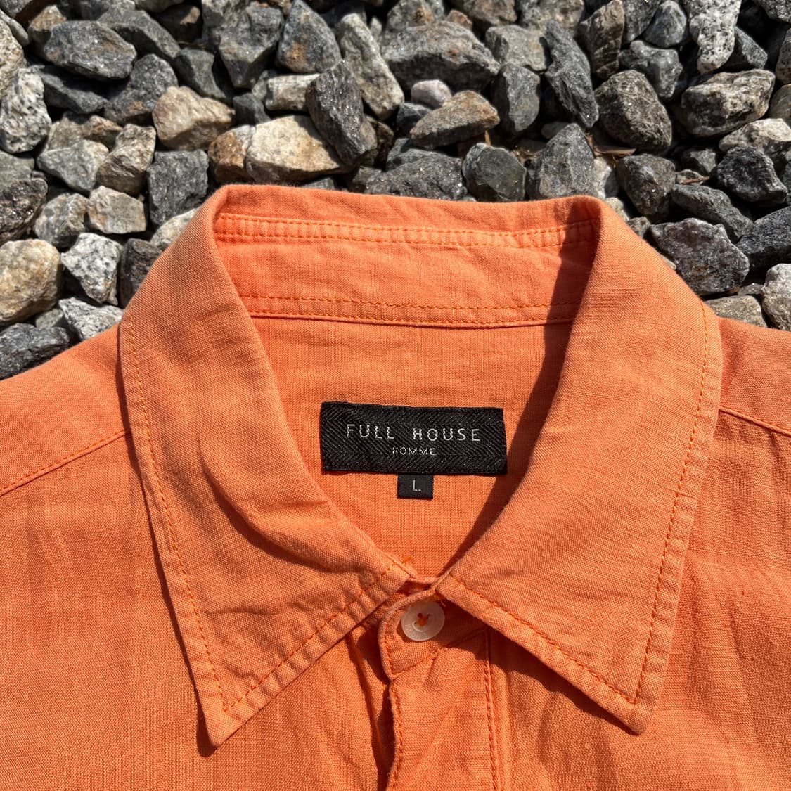 FULL HOUSE  빈티지 린넨 혼방 셔츠 (실측확인) 상품이미지2