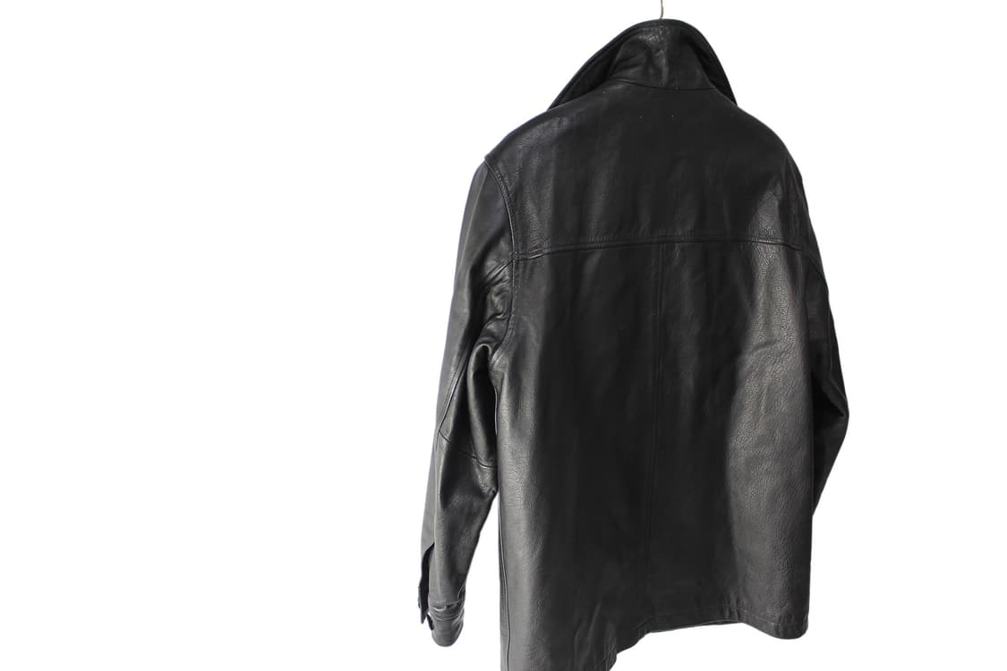 1990s OLD GAP 갭 쿠니치노무라 카우레더 카코트 상품이미지9