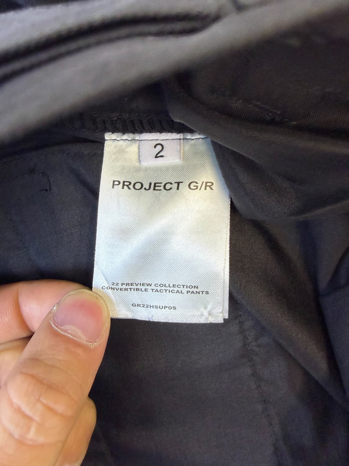 프로젝트 G/R 컨버터블 택티컬 팬츠 상품이미지8