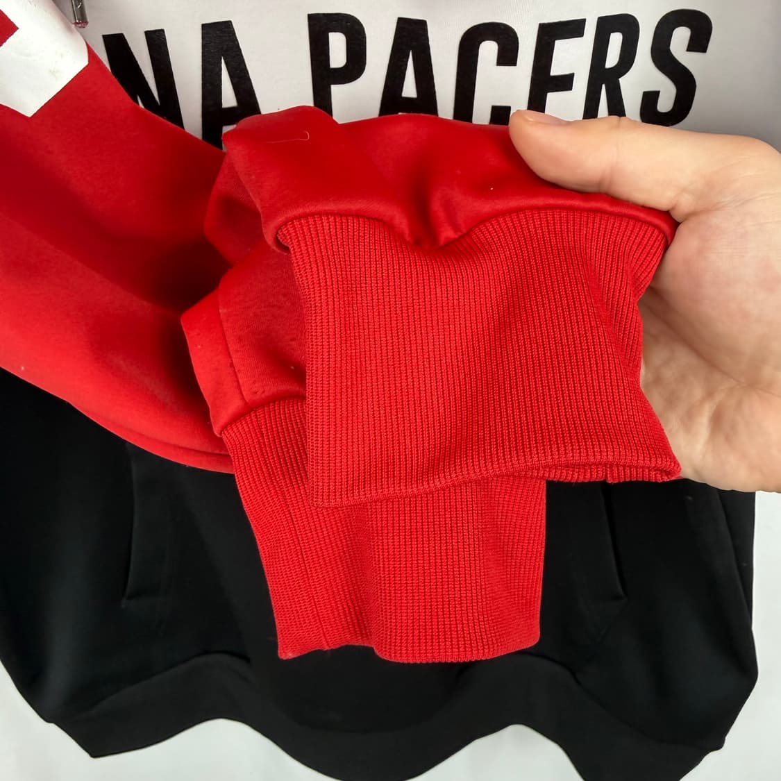 (M) NBA 인디애나 페이서스 하프집업 후드 티 상품이미지4