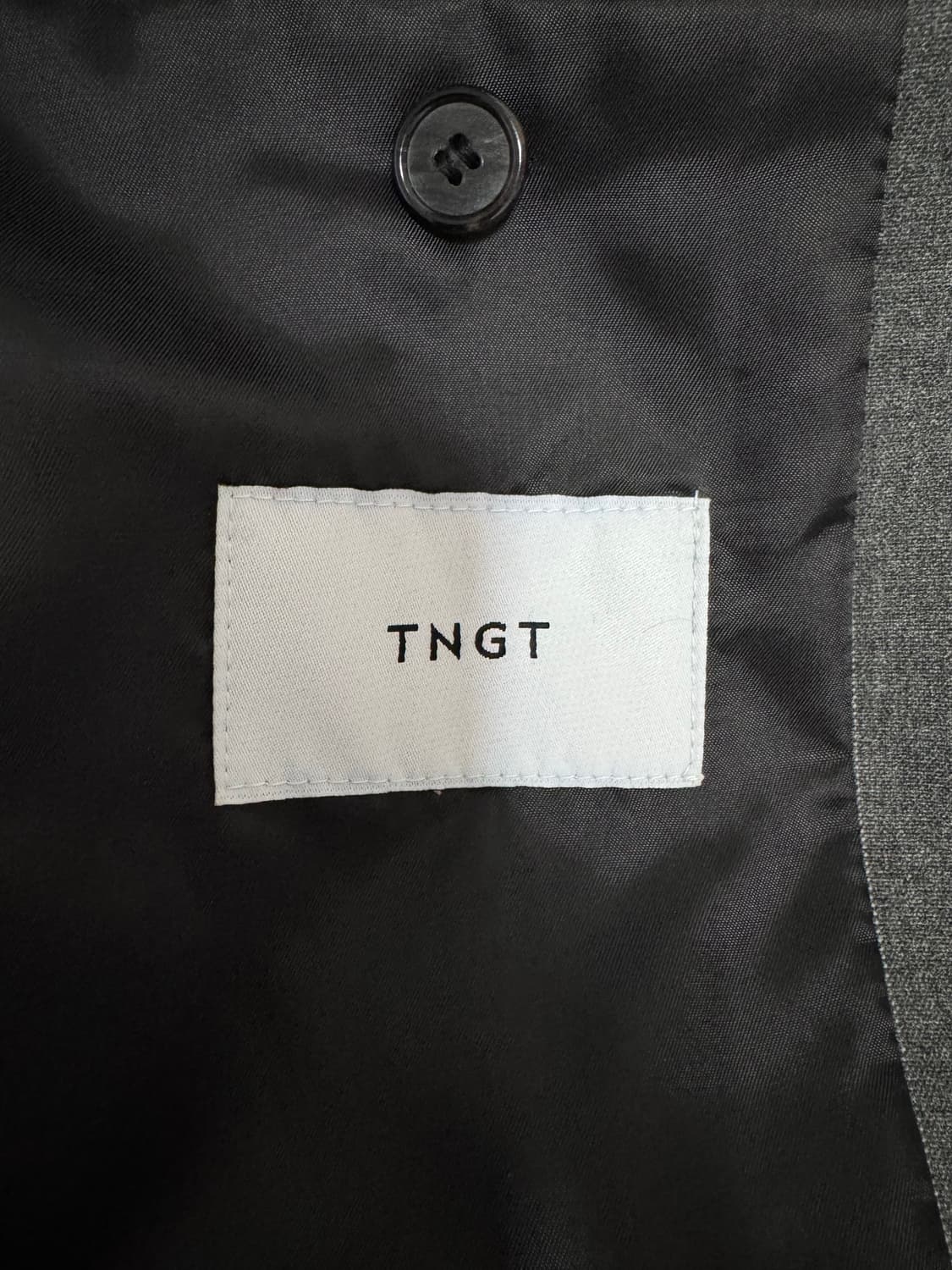 TNGT 핀 스트라이프 오버사이즈 자켓 - 110 상품이미지6