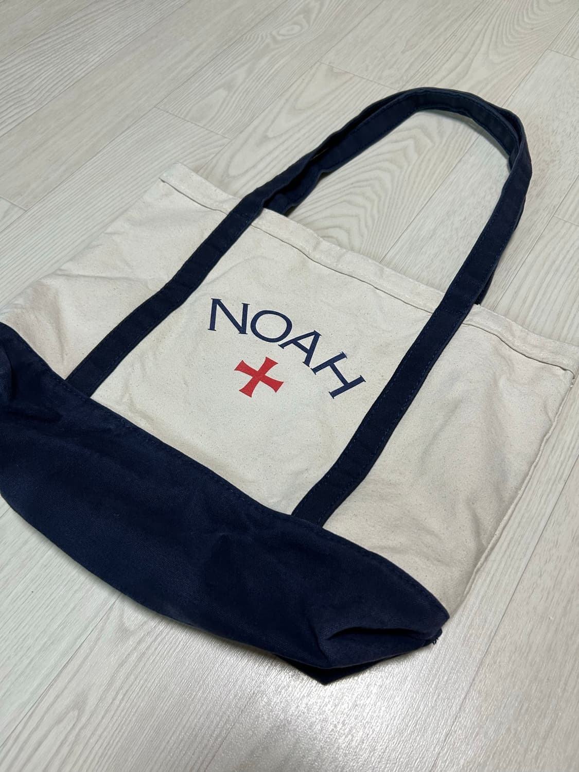 [OS] NOAH 노아 토트백 네이비 상품이미지3