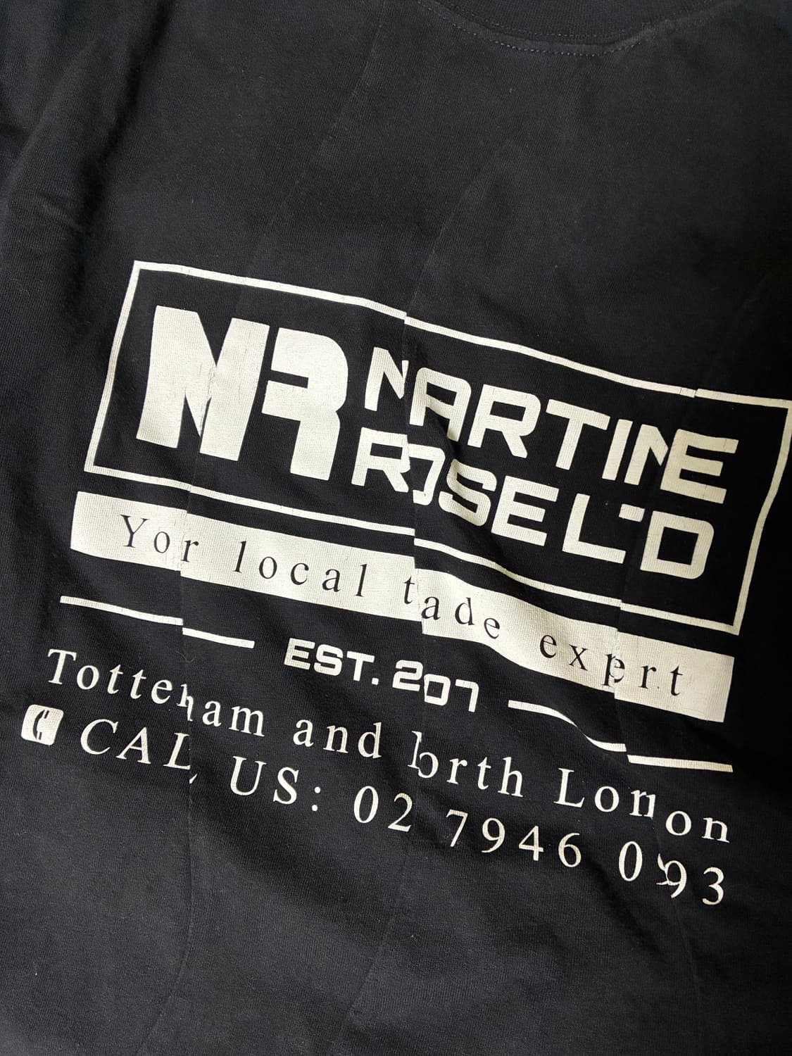 [M] 19SS 마틴로즈 워블리 로고 티셔츠 상품이미지3