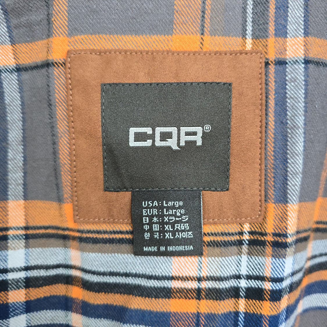 CQR 스웨이드 셔츠자켓 XL 상품이미지6