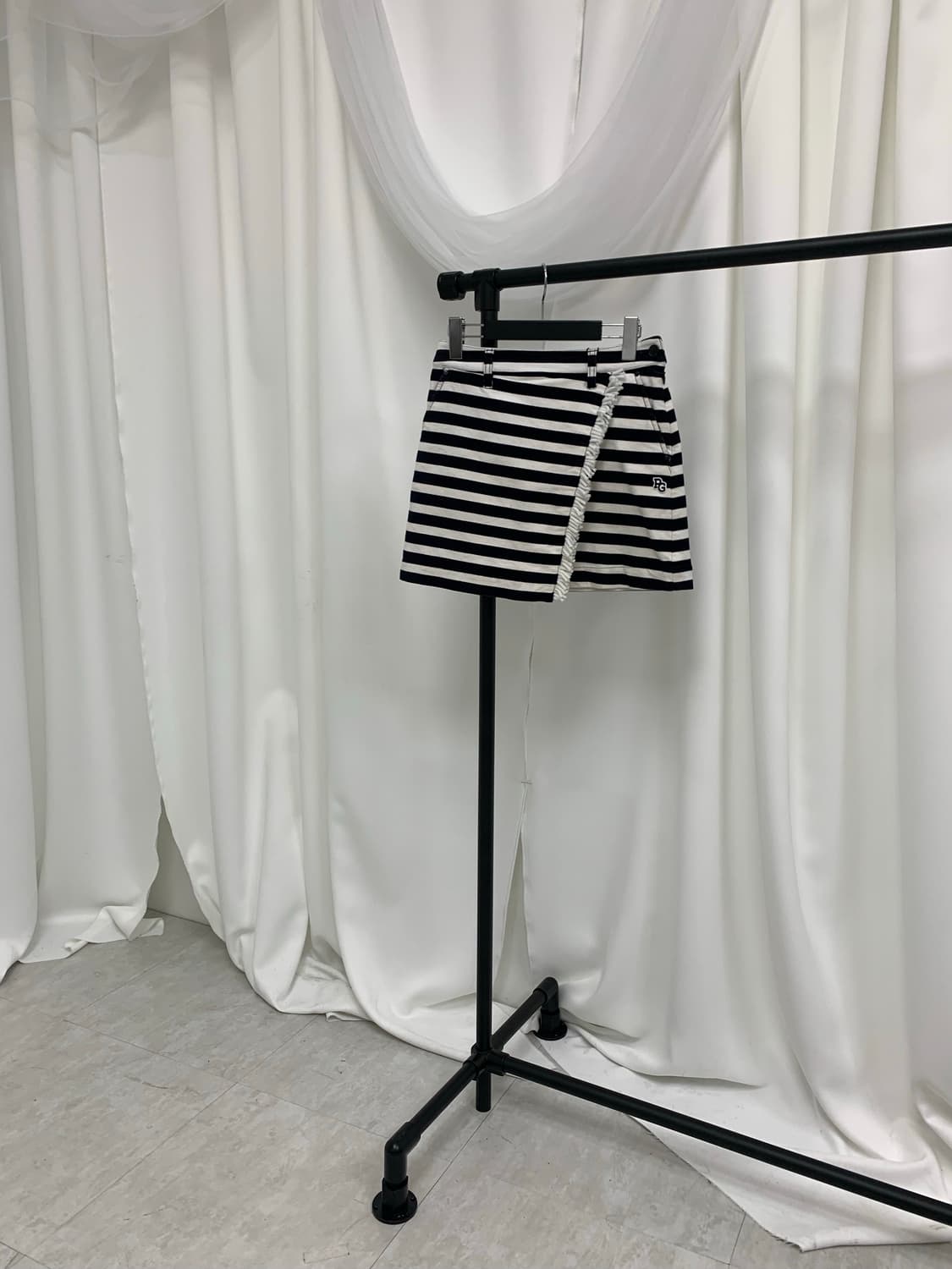 PEARLY GATES Stripe Skirt 상품이미지1