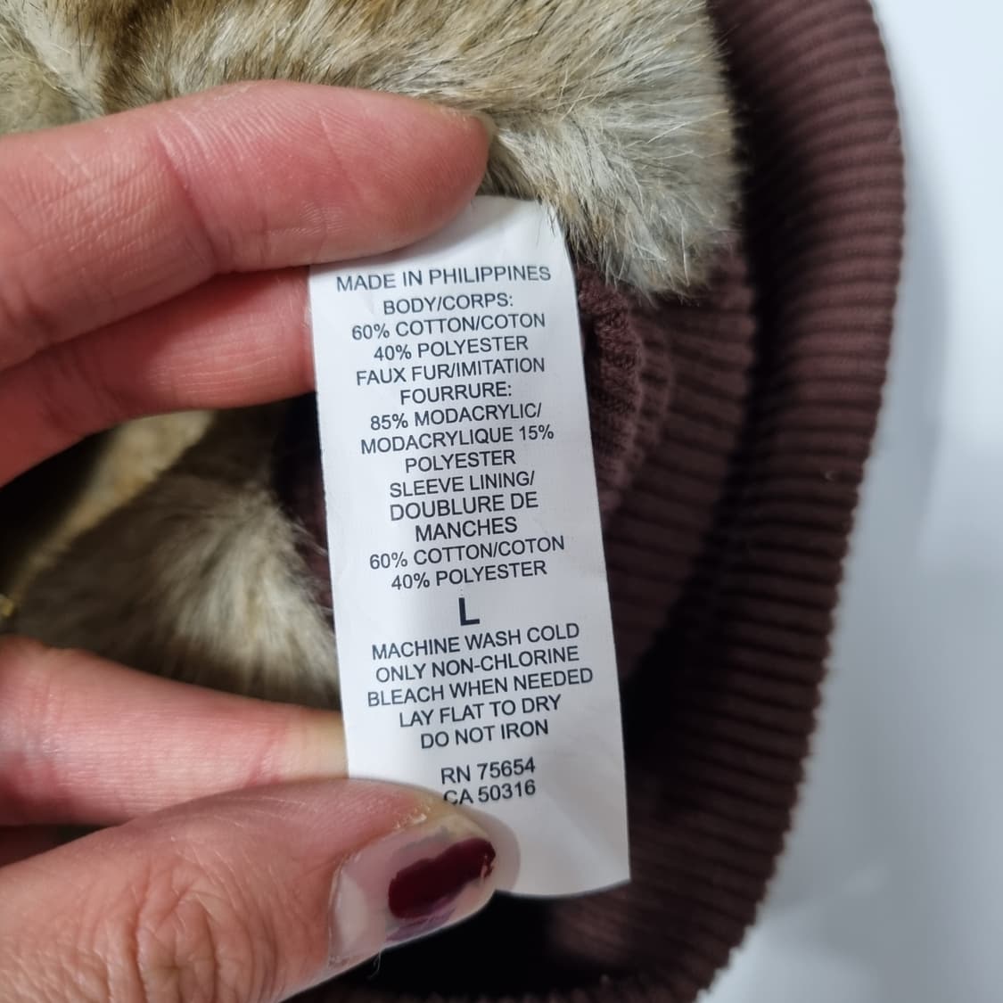 아베크롬비 퍼 후드집업 상품이미지5