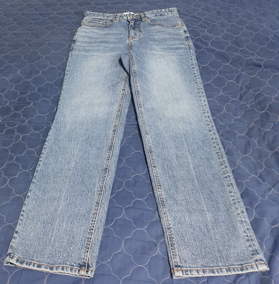 피스워커 NEW STAN 핏 워싱 스판 데님진 미디엄블루 (29) 상품이미지3