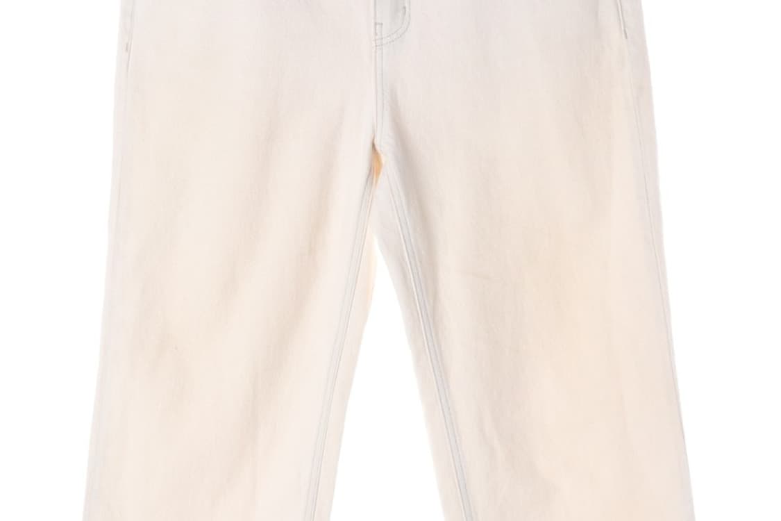 리넥츠 테일러드 레귤러 데님 팬츠 크림 4 상품이미지4