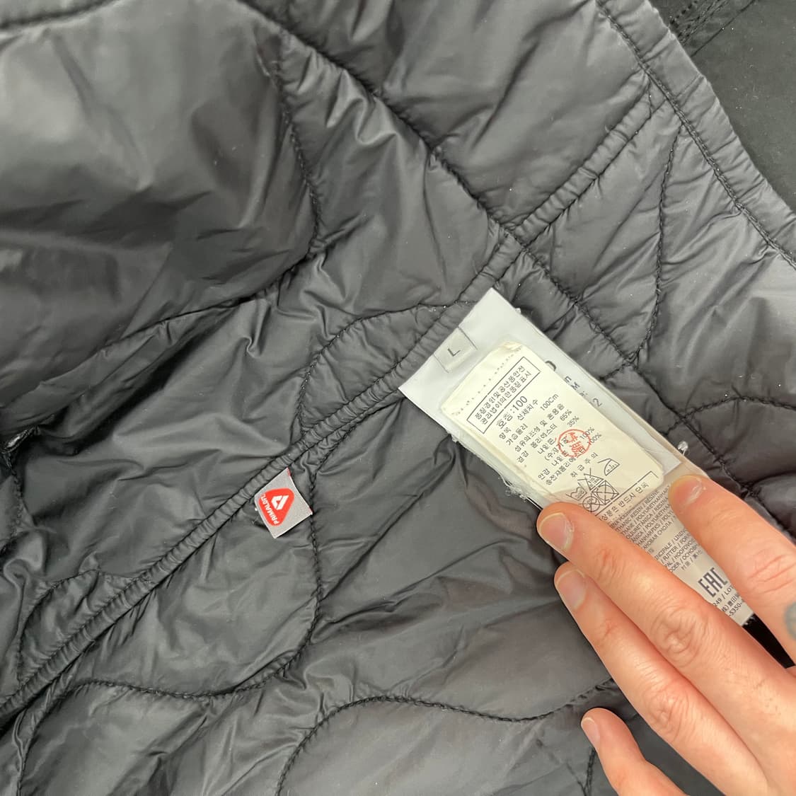 스톤아일랜드 다비드 TC 프리마로프트 카코트 L 상품이미지8