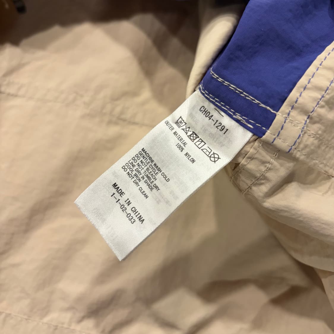 [2XL] CHUMS 첨스 바람막이 아노락 후드 D429 상품이미지7