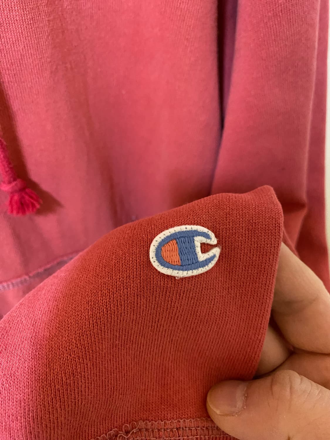 챔피언 복각라인 후드티 상품이미지4