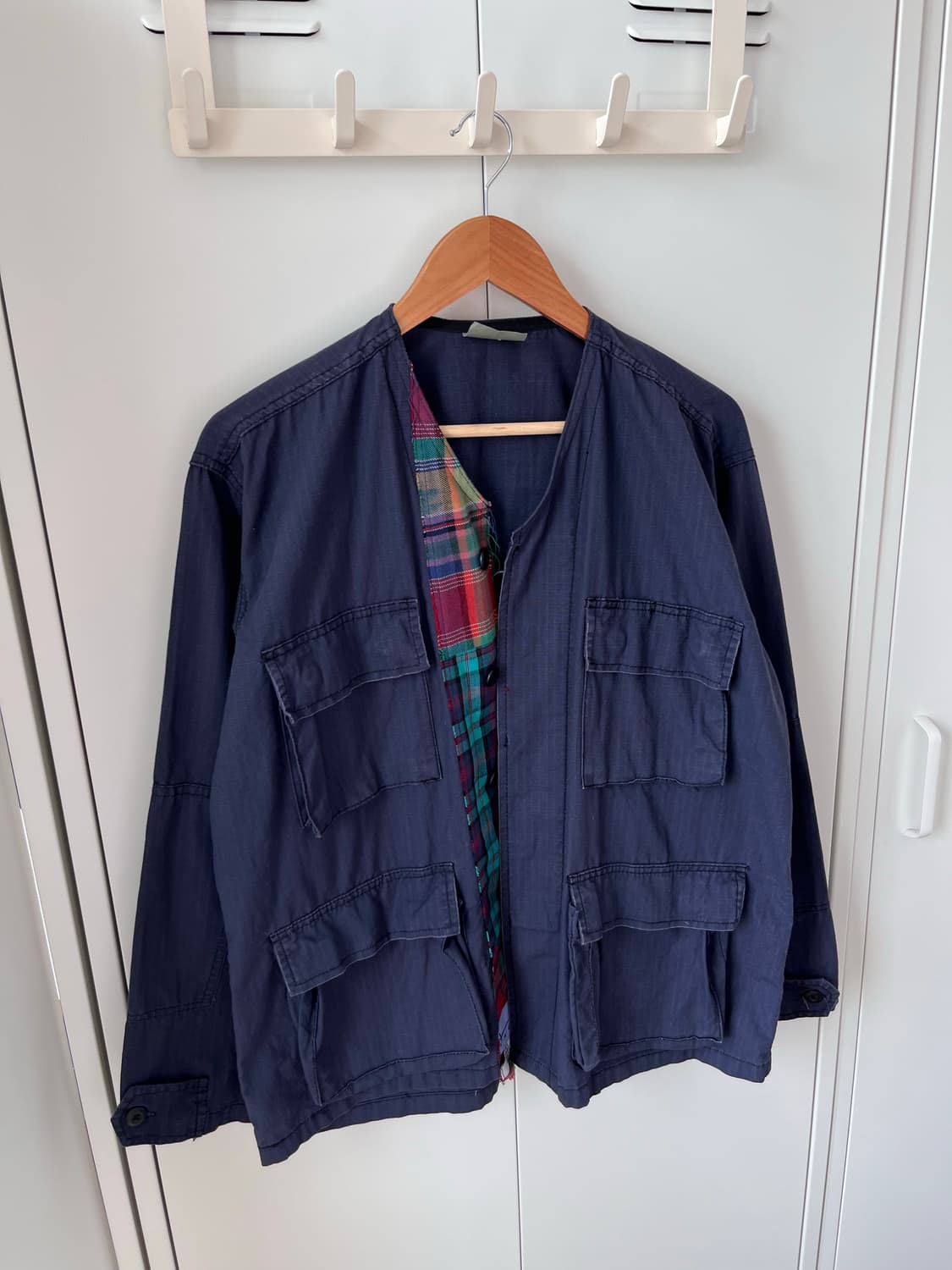 Vintage 패치워크 포켓 오버핏 야상 상품이미지8