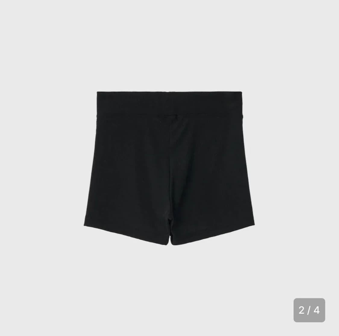 글로니 G CLASSIC RIB SHORTS (CHARCOAL) 상품이미지2