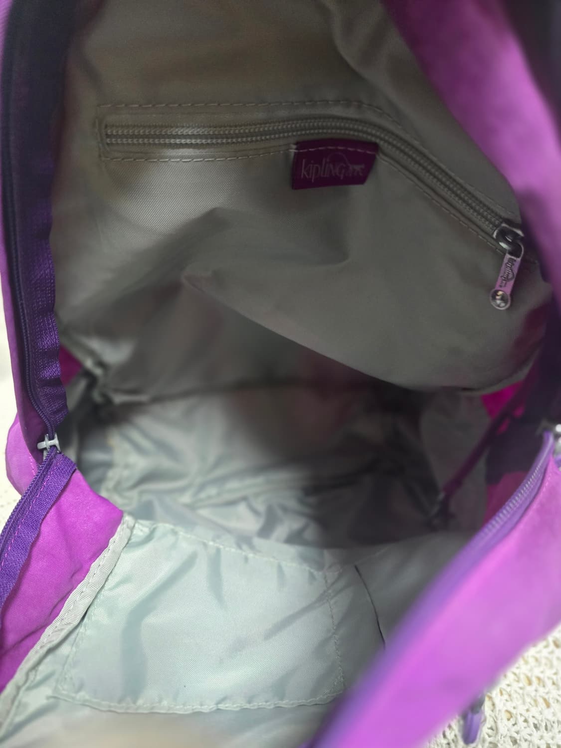 키플링 퍼플 백팩 상품이미지7