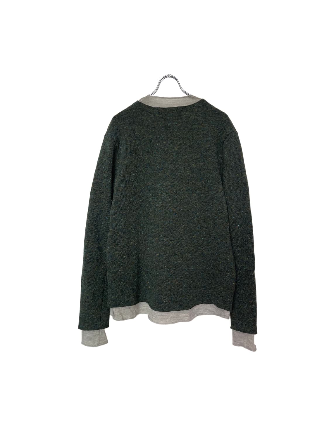 REMI RELIEF Concho Layered Wool Cardigan 상품이미지7