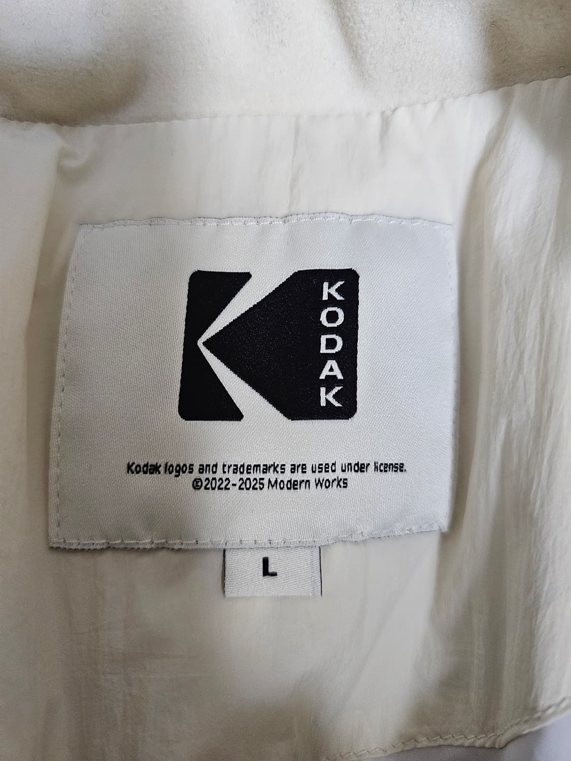 코닥 덕다운 패딩자켓 L 상품이미지3