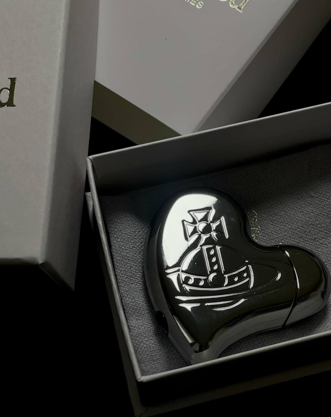 비비안웨스트우드 하트라이터 실버 상품이미지2