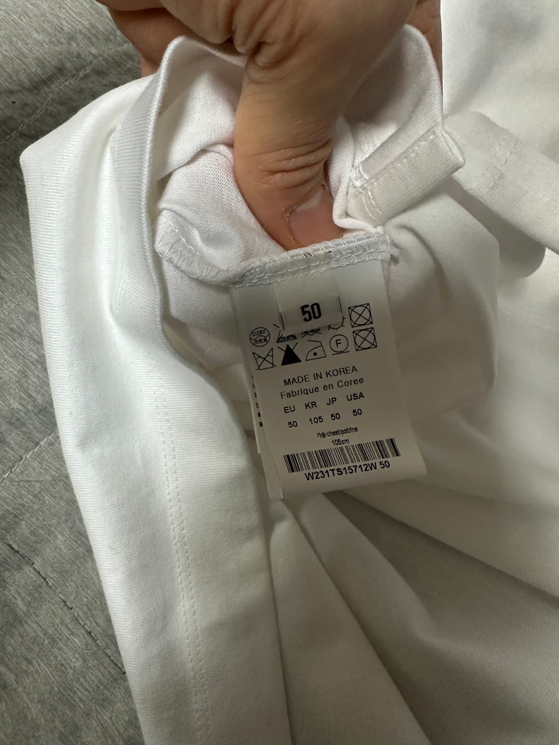 우영미 깃털 롱슬리브 50사이즈 상품이미지3