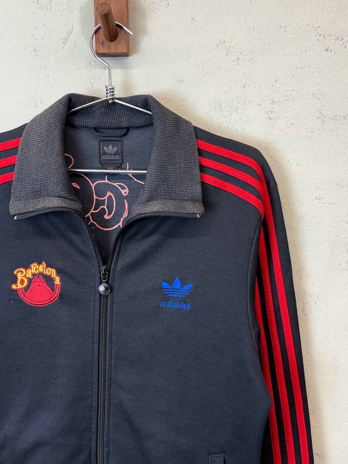 아디다스 빈티지 바르셀로나 트랙탑 져지 상품이미지3