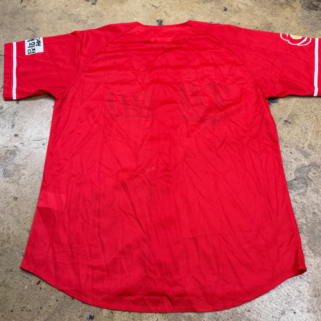 [M] 롯데자이언츠 울산 동백 유니폼 b8 상품이미지3