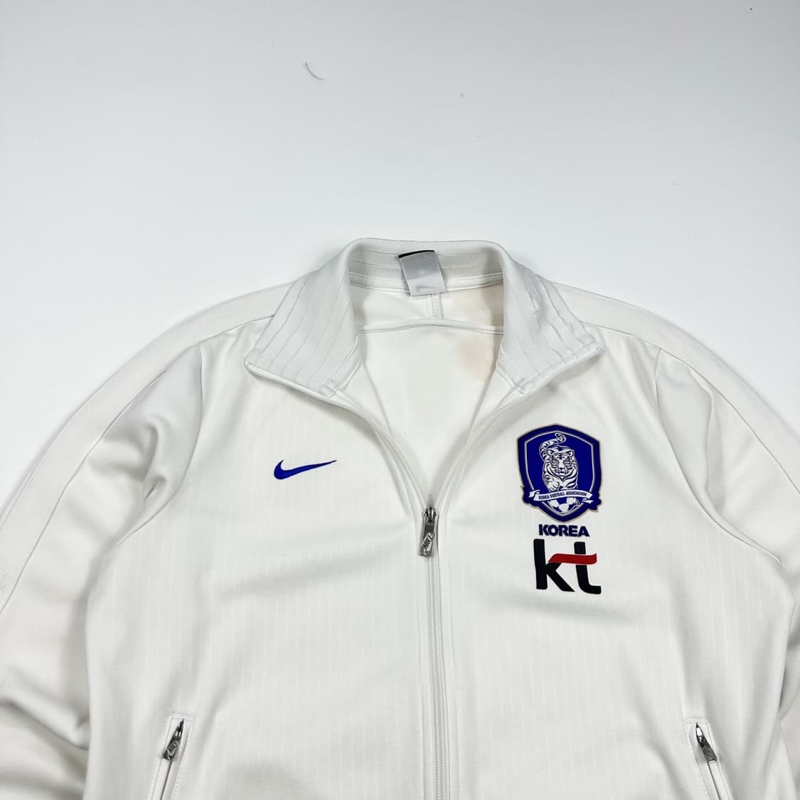 나이키 축구 국대 KT 화이트 트랙탑 져지 (XL) 상품이미지1