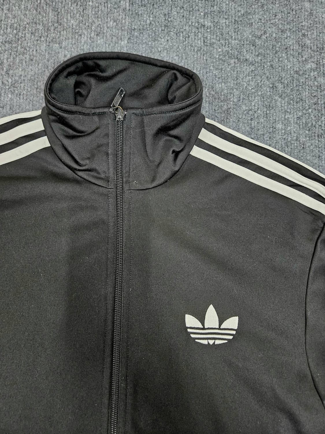 아디다스 파이어버드 져지 블랙 오버핏 (급처) 상품이미지2