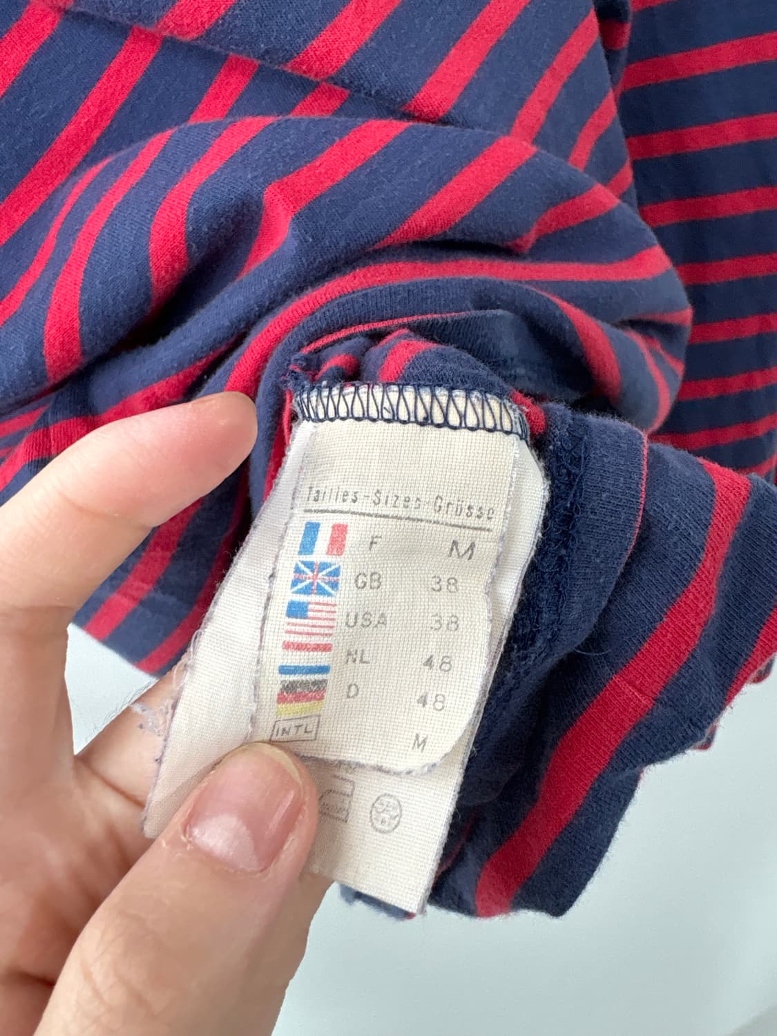 세인트제임스 스트라이프 단가라 티셔츠 상품이미지7