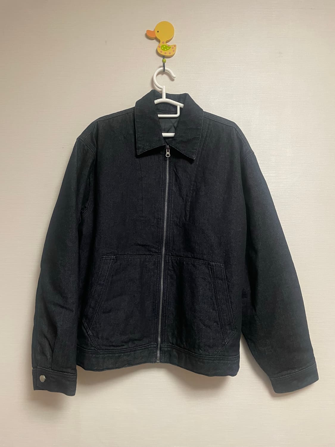 에잇세컨즈 누빔 데님 자켓 상품이미지1