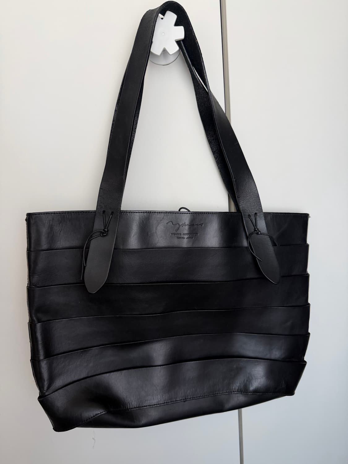 Yohji Yamomoto leather bag y2k/ 요지 야마모토 상품이미지1