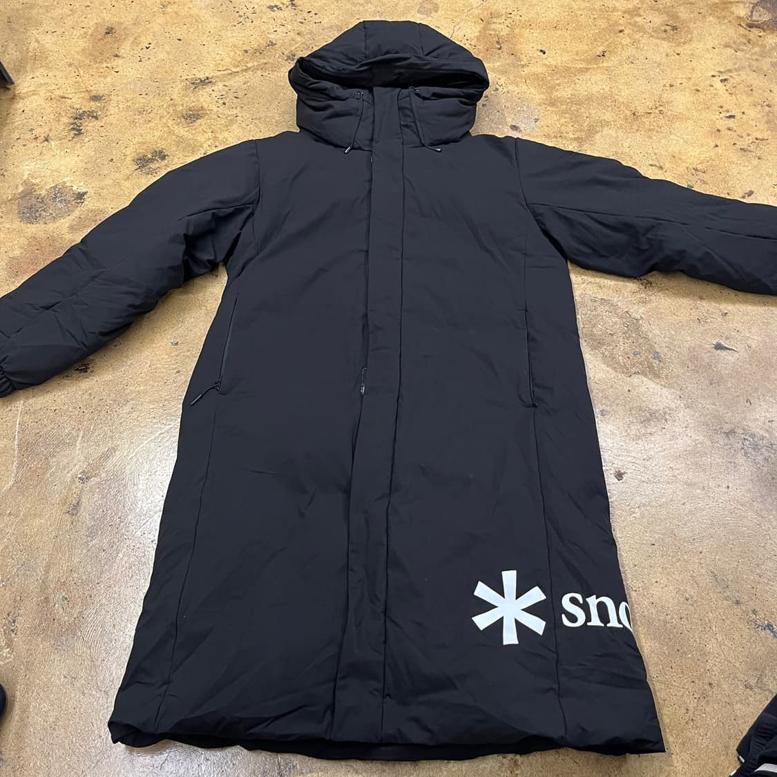 [정품/100,L] 스노우피크 롱패딩 블랙 b19 상품이미지3
