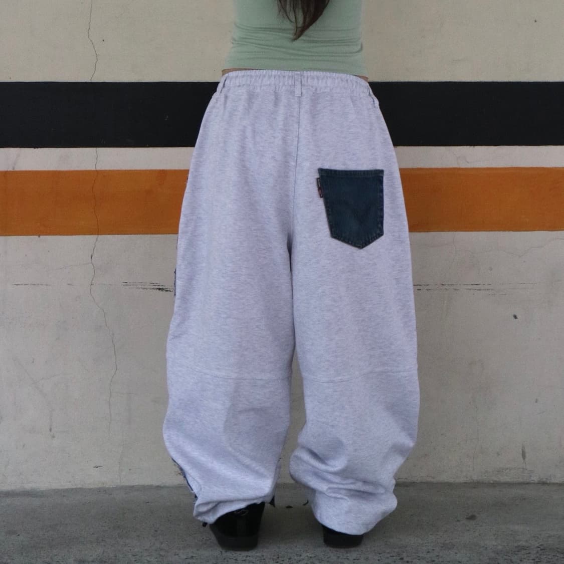 No.668 vintage levi's remake sweat pants 상품이미지3
