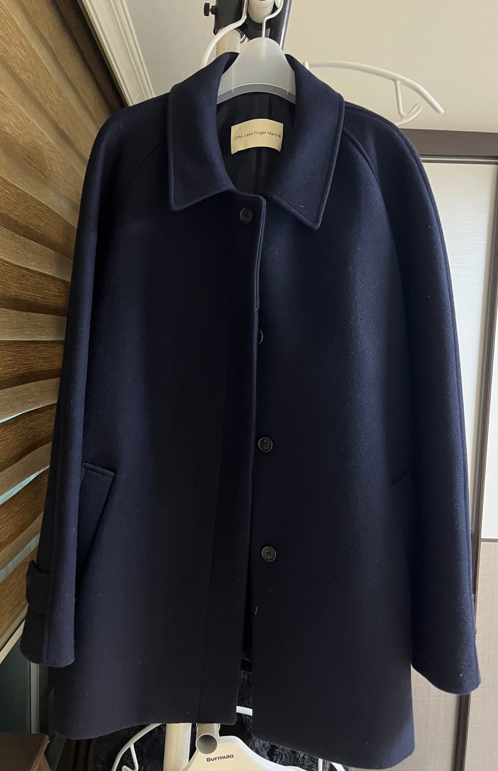 LFM Raglan half coat 다크네이비 상품이미지2