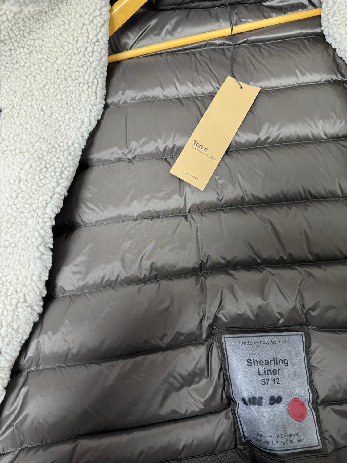TEN C 텐씨 시어링 라이너 자켓 50 상품이미지7