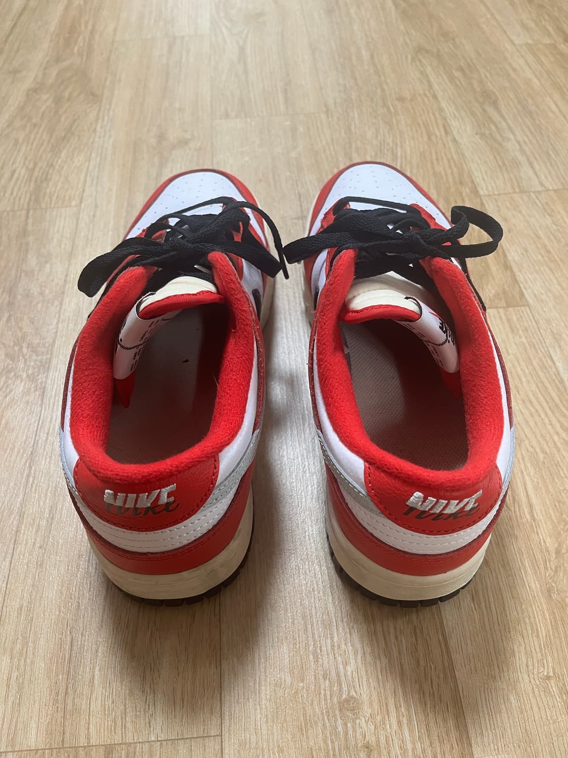 나이키 덩크로우 retro rpm university red/black 상품이미지3