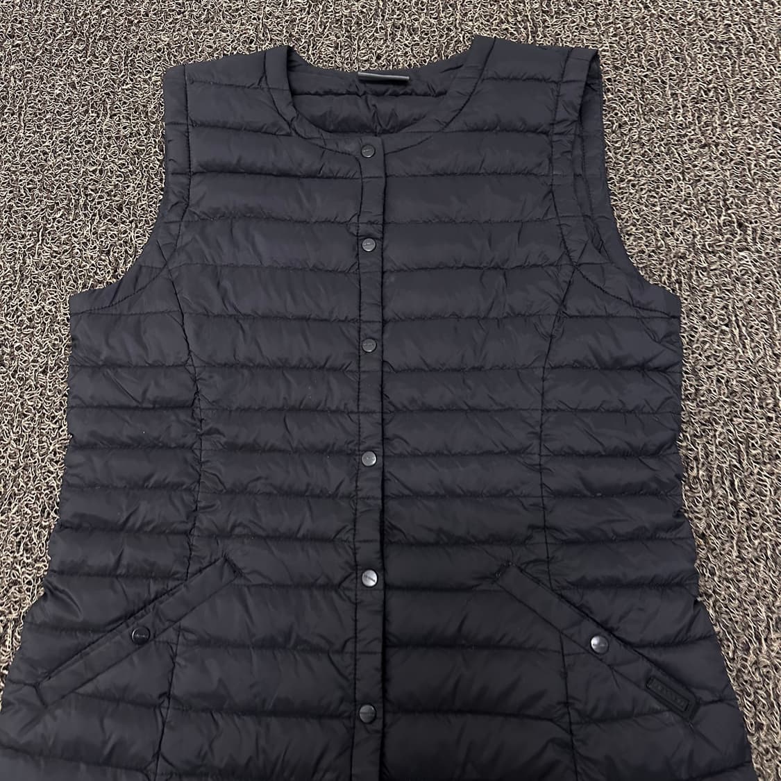 머렐 구스다운 여성 경량 패딩 조끼 블랙 90사이즈 상품이미지2