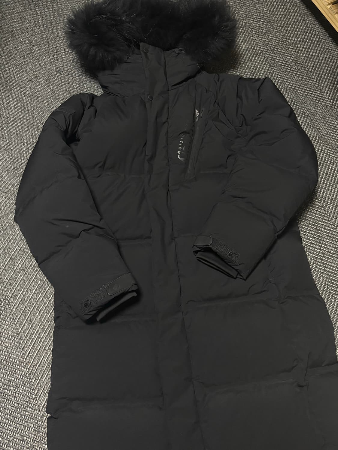 [95] 디스커버리 롱패딩 블랙 상품이미지2