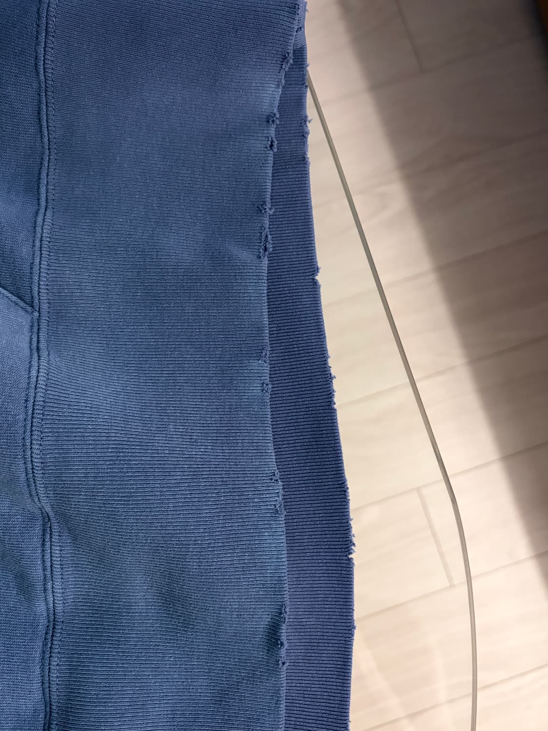 리얼맥코이 루프휠 후드티 페이디드 네이비 L 상품이미지5