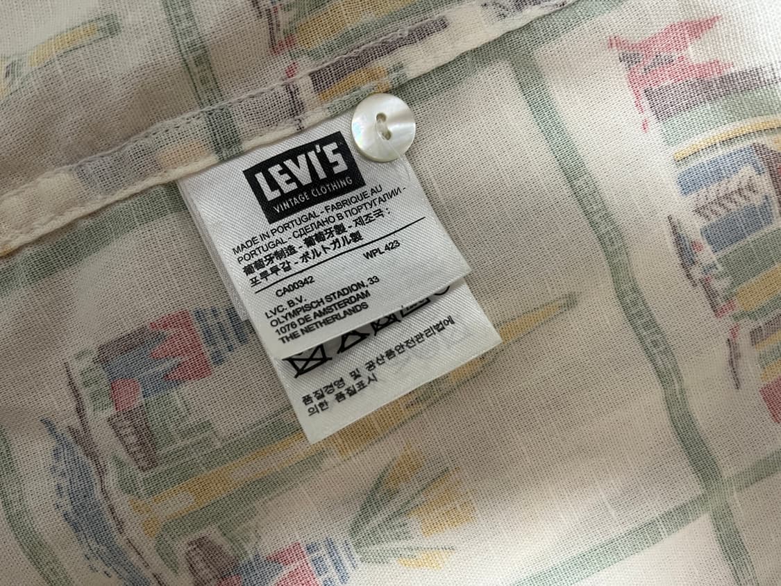 [S] 1930s 리바이스 빈티지 클로딩 X 게이웨이 수베니어 셔츠 상품이미지3