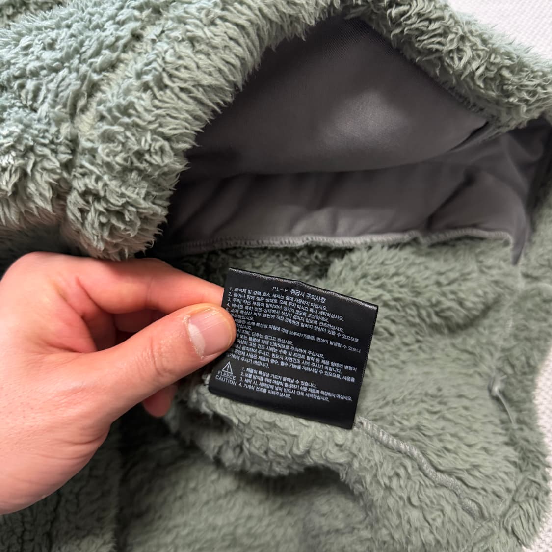 노스페이스 올리브 플리스 자켓 상품이미지4