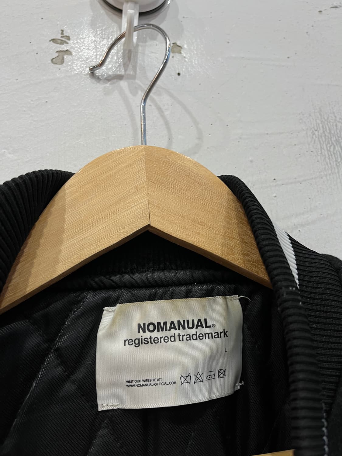 노매뉴얼 바시티자켓 L 상품이미지3