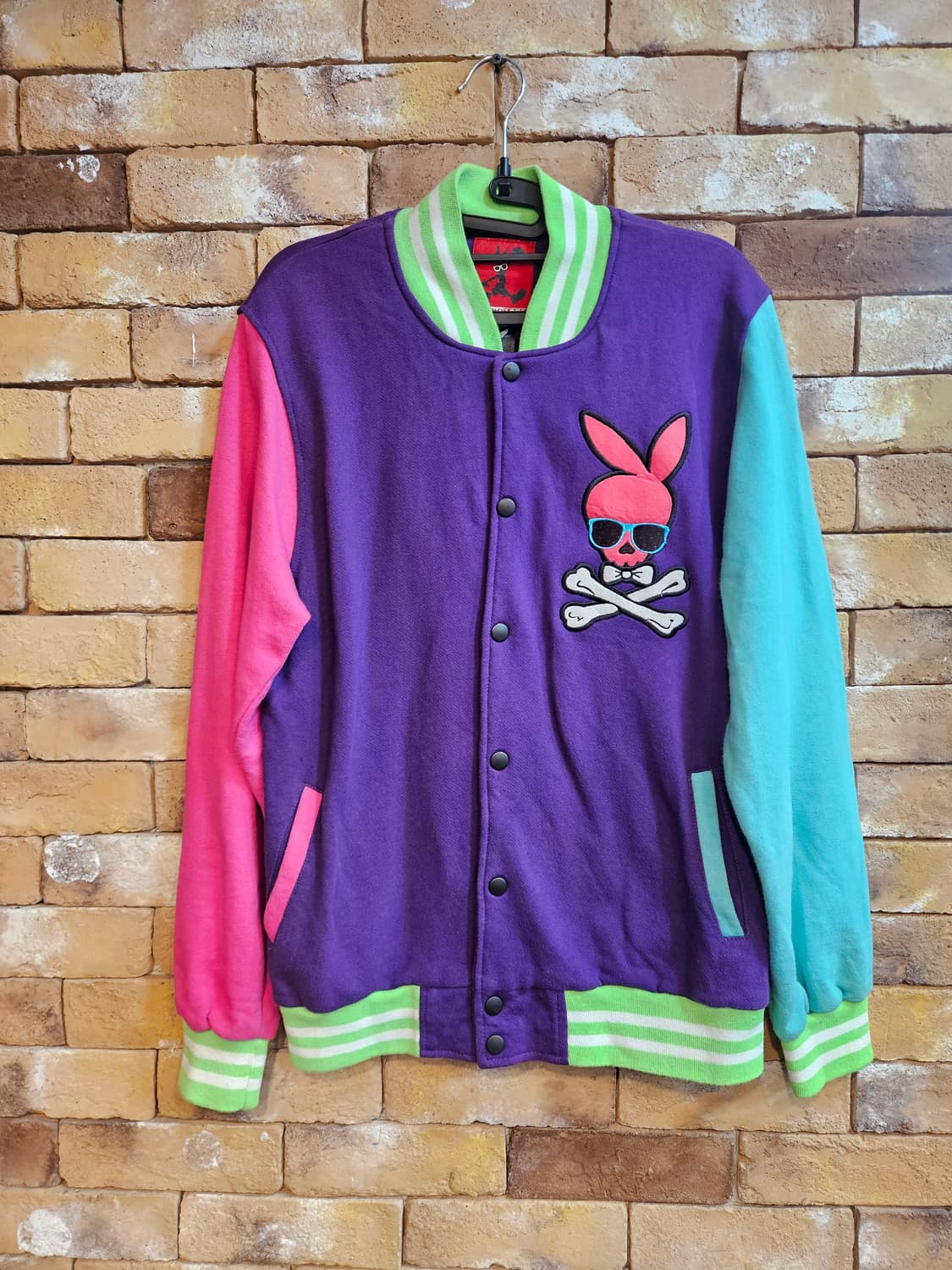 일본 Psycho Bunny 바시티 자켓 L 상품이미지1