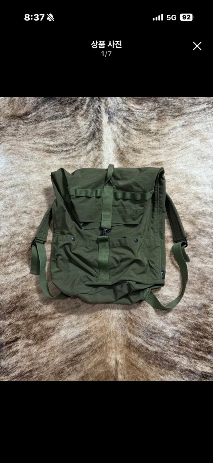 엔즈앤드민즈 밀리터리 백팩 상품이미지1