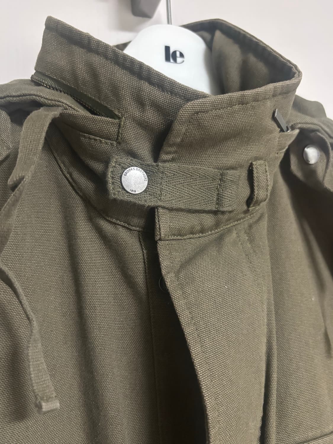 브룩스브라더스 346 올리브 필드자켓 후드 파카 밀리터리 상품이미지2
